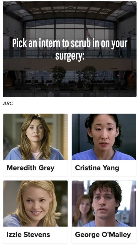 buzzfeed grey's anatomy quizzes